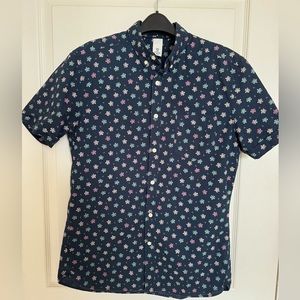 L.O.G.G. - Blue Men’s Shirt. Short Sleeve Button Down Size M